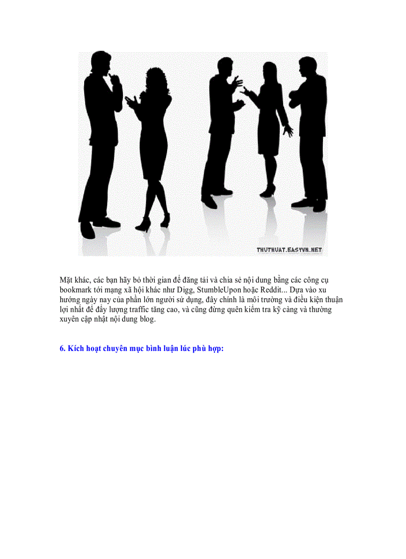 image for page 10 cách cần biết để tăng lượng khách vào blog của bạn