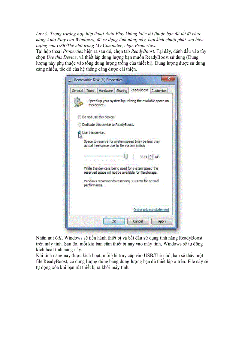 image for page Biến USB và thẻ nhớ thành bộ nhớ RAM để tăng tốc PC