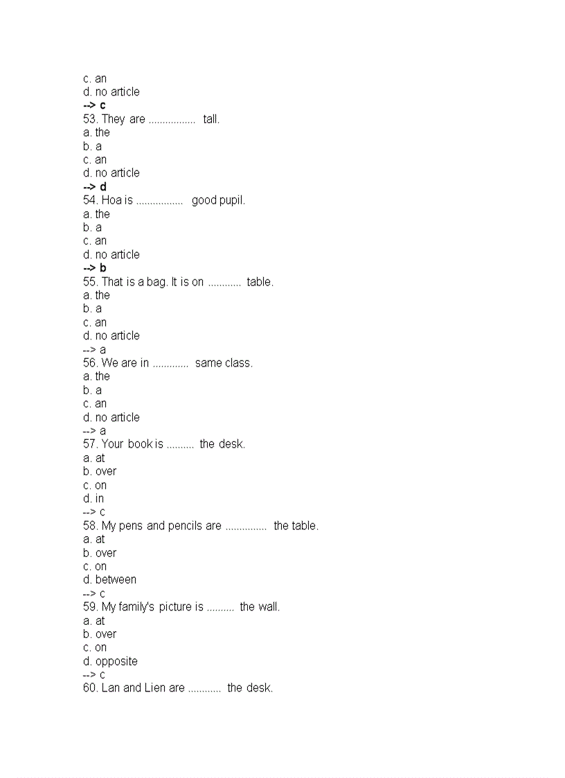 image for page 2000 câu kiểm tra tiếng anh trình độ A B C
