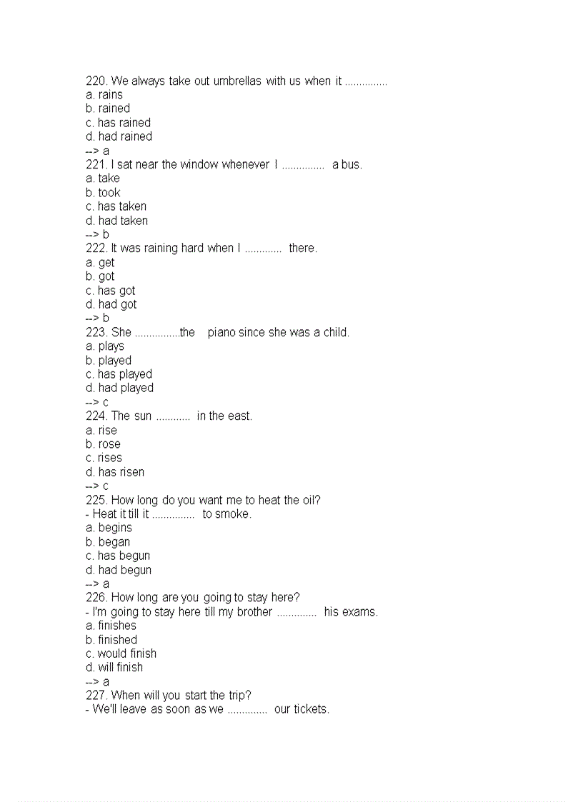 image for page 2000 câu kiểm tra tiếng anh trình độ A B C