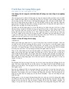 Cách học từ vựng hiệu quả