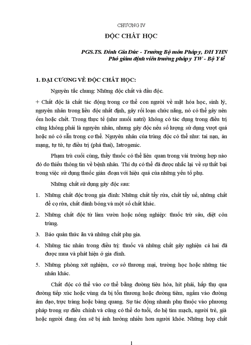 image for page Bài giảng độc chất học