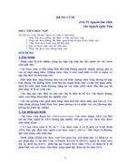 Bài giảng Bệnh cúm