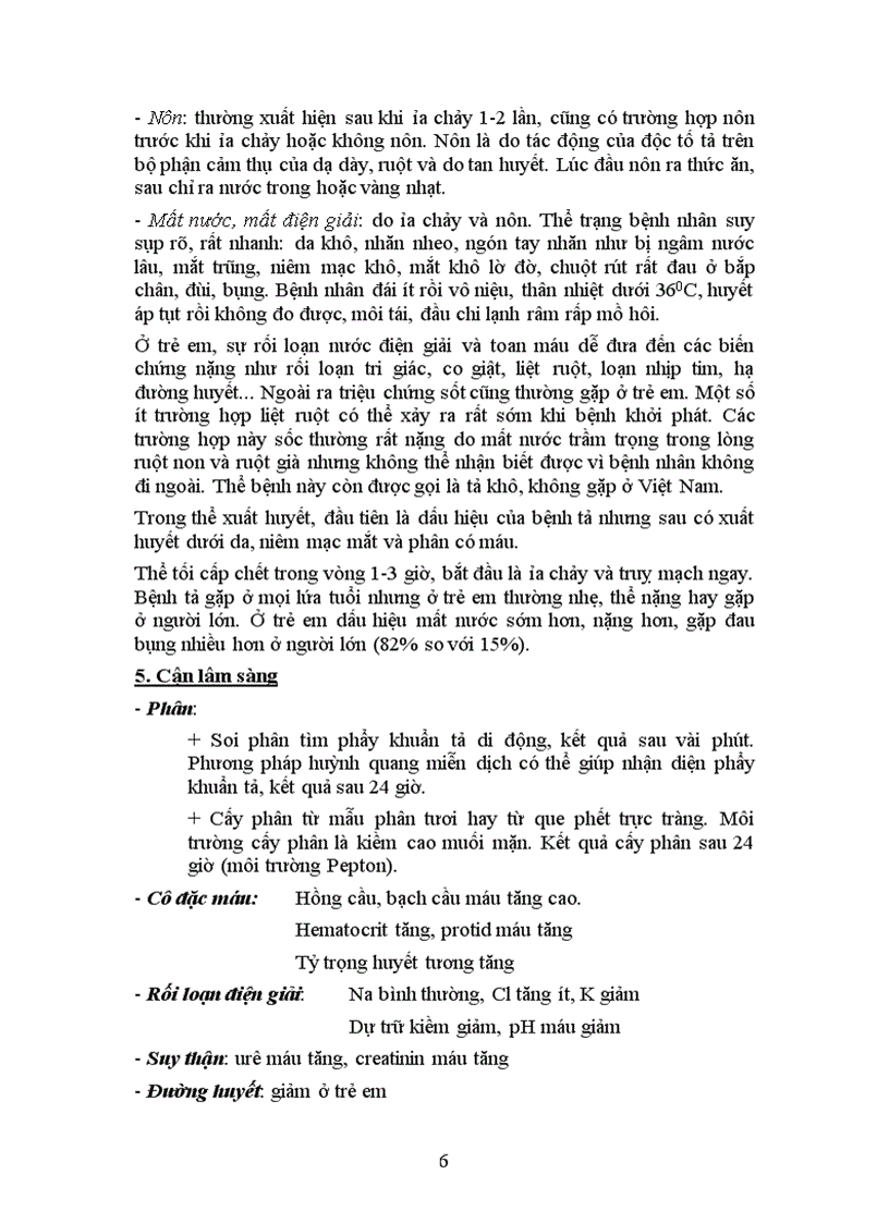 image for page Bài giảng Bệnh tả