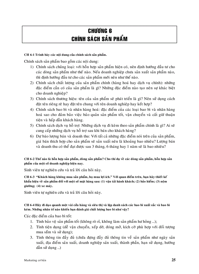 image for page Marketing cơ bản hỏi đáp 4 phần 2