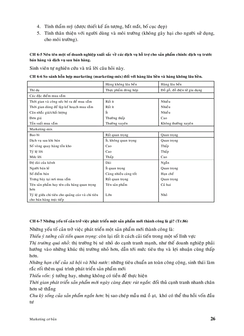 image for page Marketing cơ bản hỏi đáp 4 phần 2