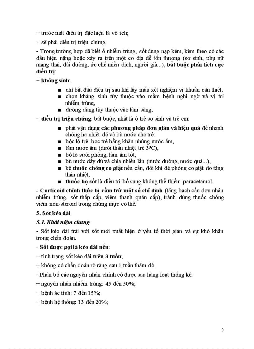image for page Sốt và sốt kéo dài chưa rõ nguyên nhân định hướng chẩn đoán và hướng xử trí