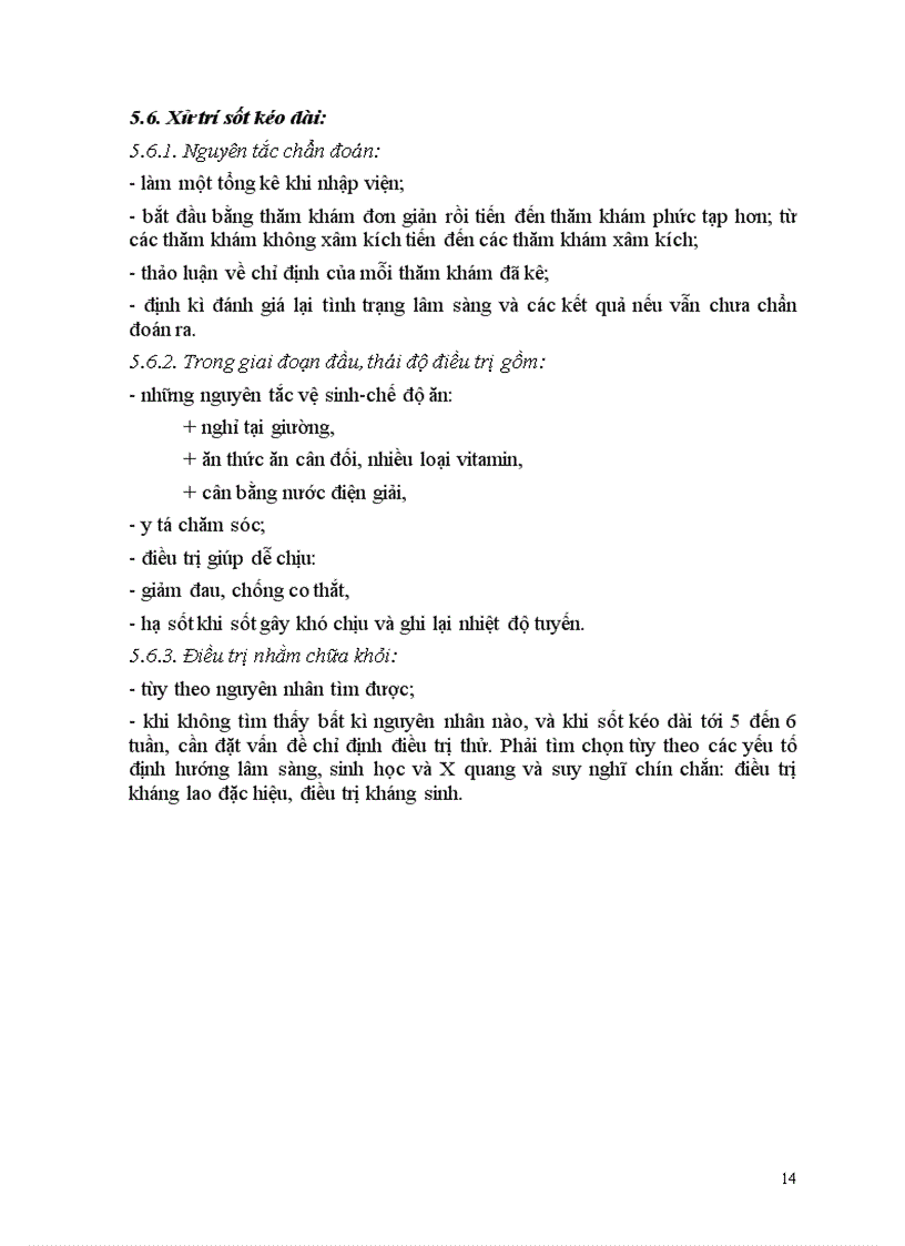 image for page Sốt và sốt kéo dài chưa rõ nguyên nhân định hướng chẩn đoán và hướng xử trí