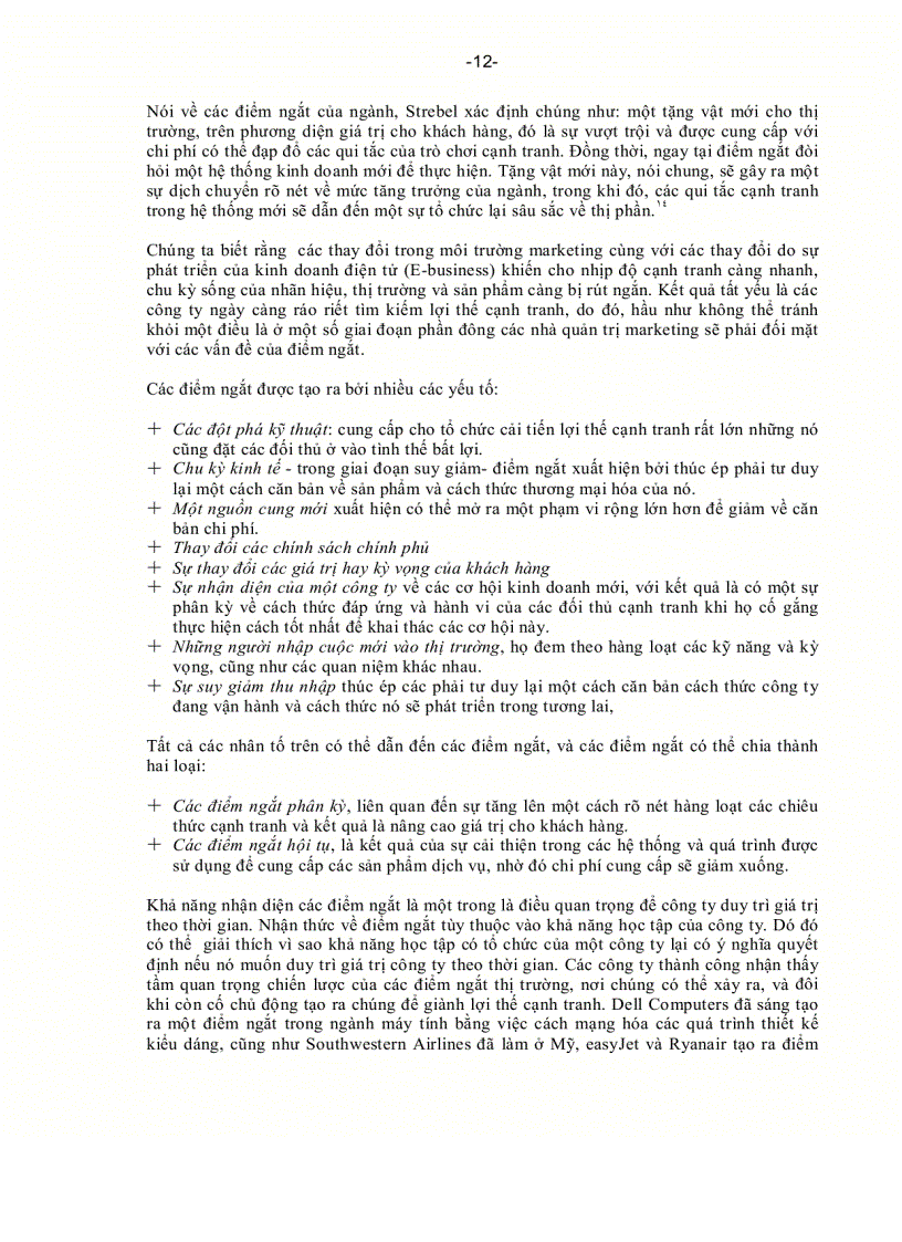 image for page Thách thức của marketing chiến lược