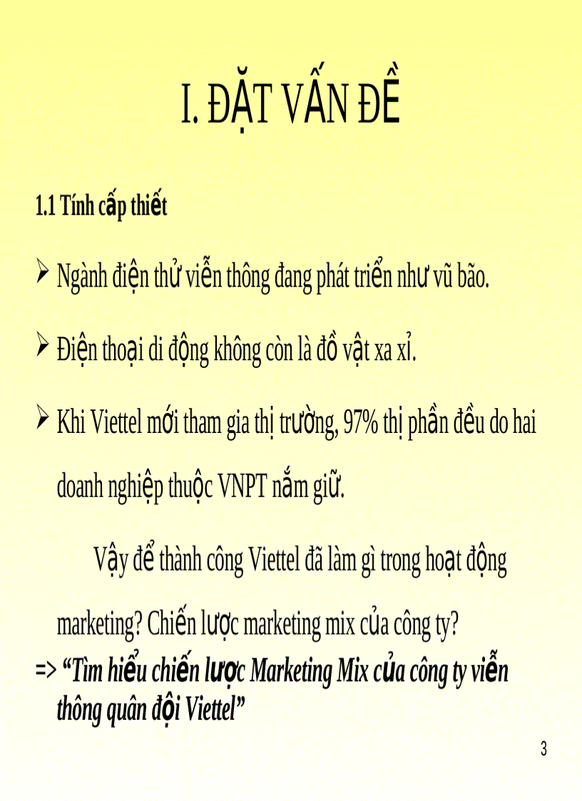 image for page Chiến lược marketing mix của Viettel