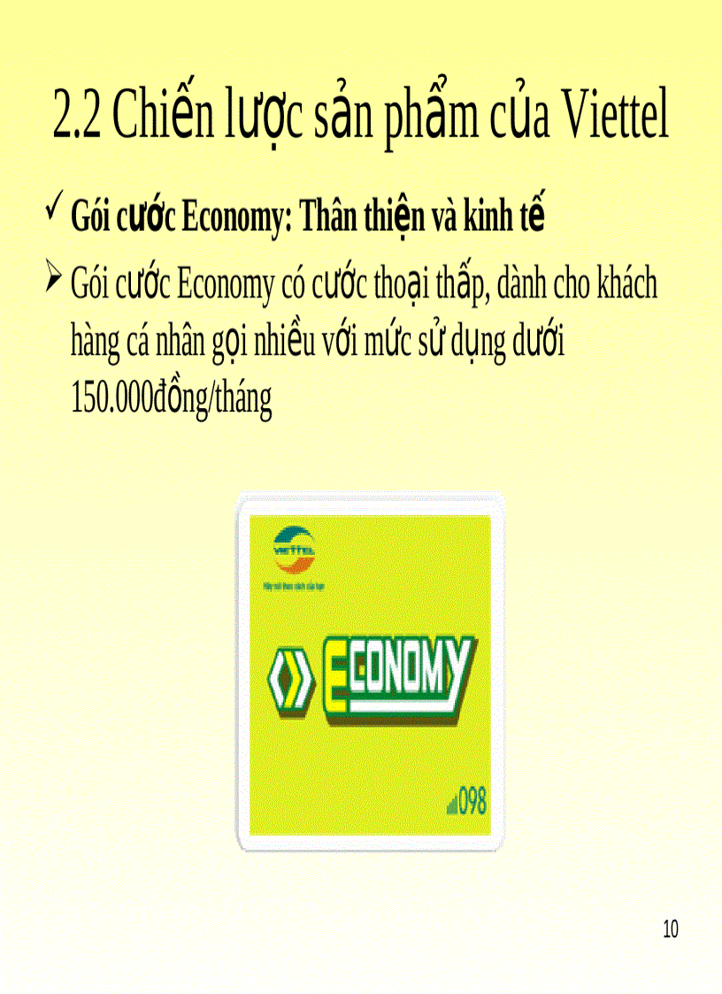 image for page Chiến lược marketing mix của Viettel