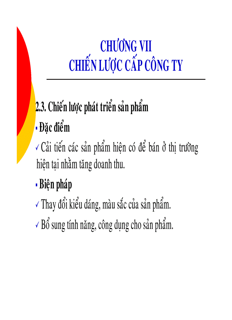 image for page Chiến lược cấp công ty