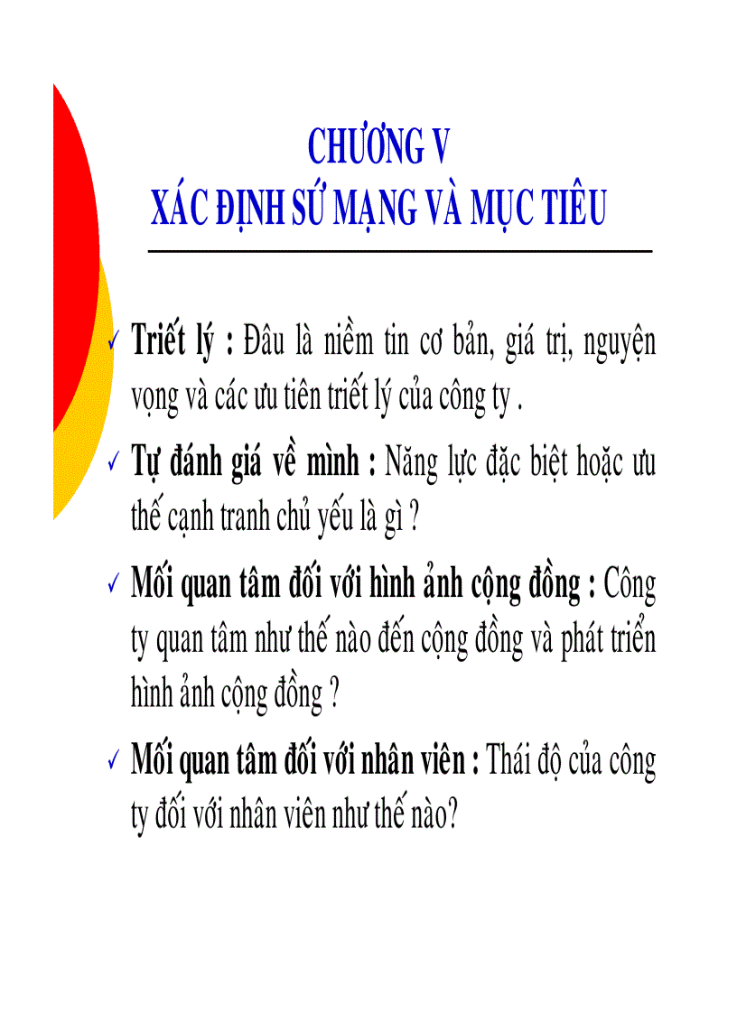 image for page Xác định sứ mạng và mục tiêu kinh doanh