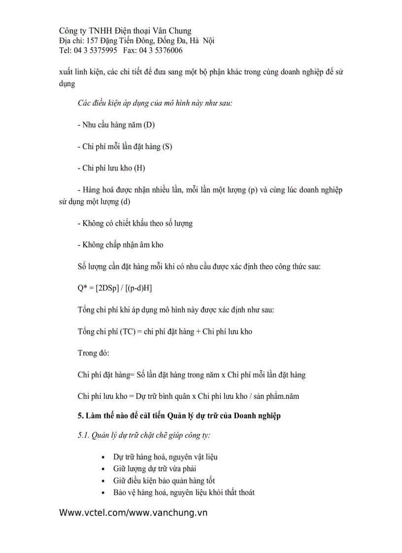 image for page Quản Lý Dự TrữDự trữ