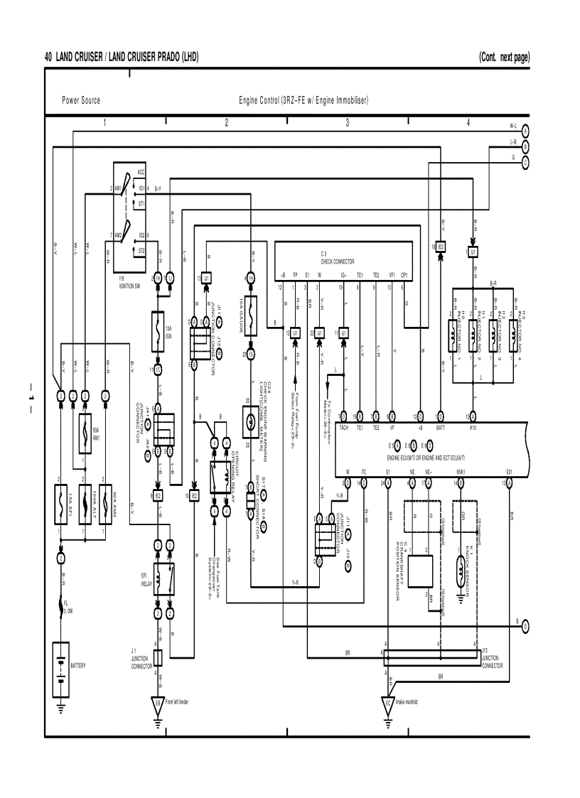 Electrical wiring diagram
