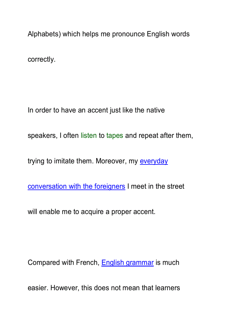 image for page The difficulties in learning English and how toovercome them