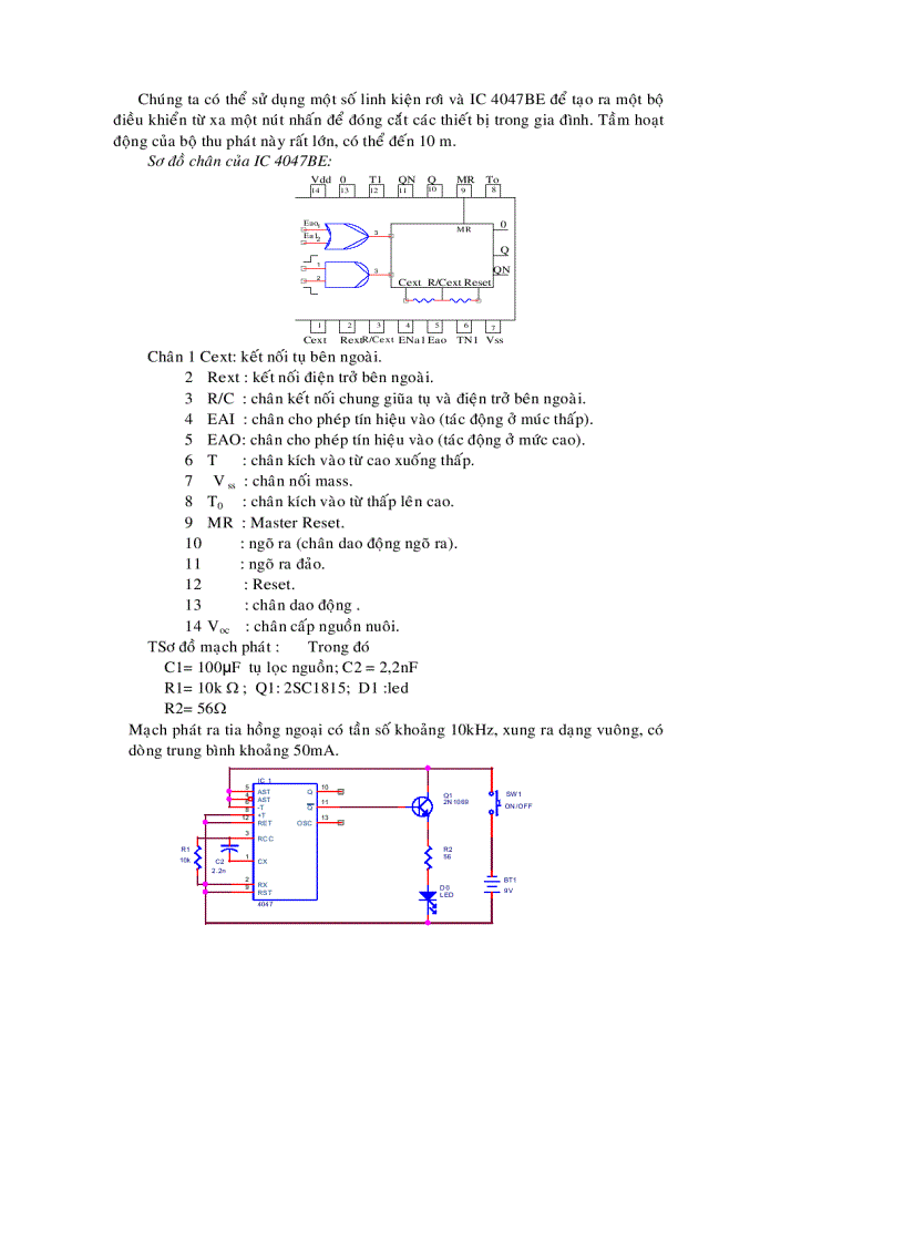 image for page Điều khiển từ xa