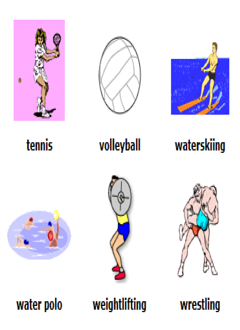 image for page Tiếng anh cho trẻ em Học tiếng anh chủ đề thể thao