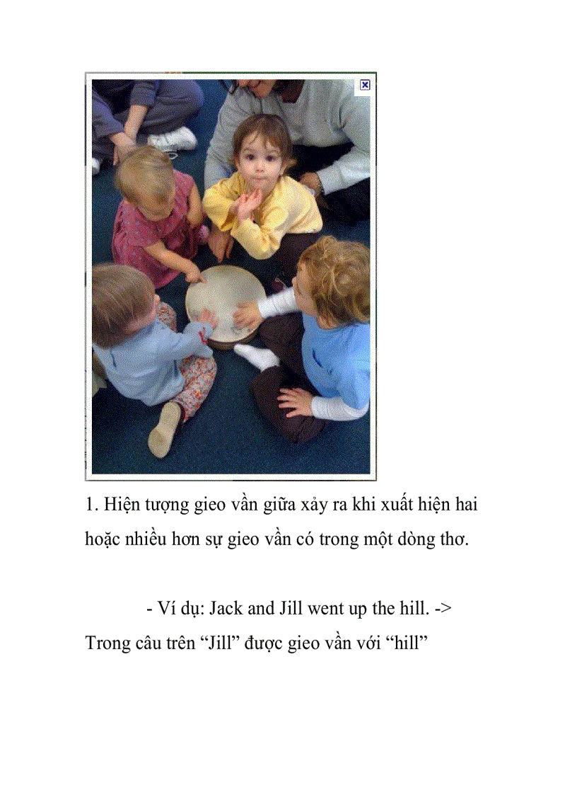 image for page Dạy trẻ gieo vần tiếng Anh
