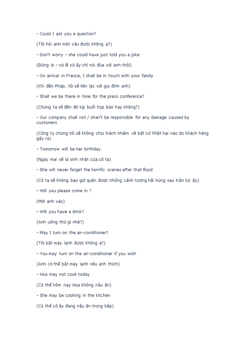 image for page Động từ khiếm khuyết