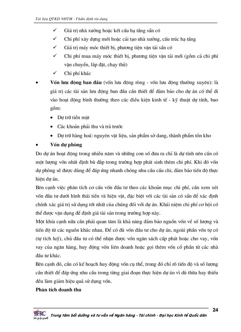 image for page QTKD ngân hàng thương mại Thẩm định tín dụng