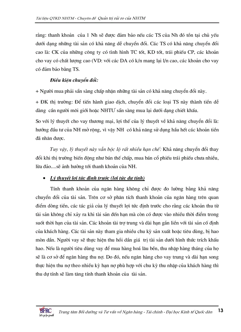 image for page Quản trị rủi ro của ngân hàng thương mại