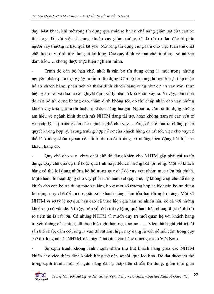 image for page Quản trị rủi ro của ngân hàng thương mại