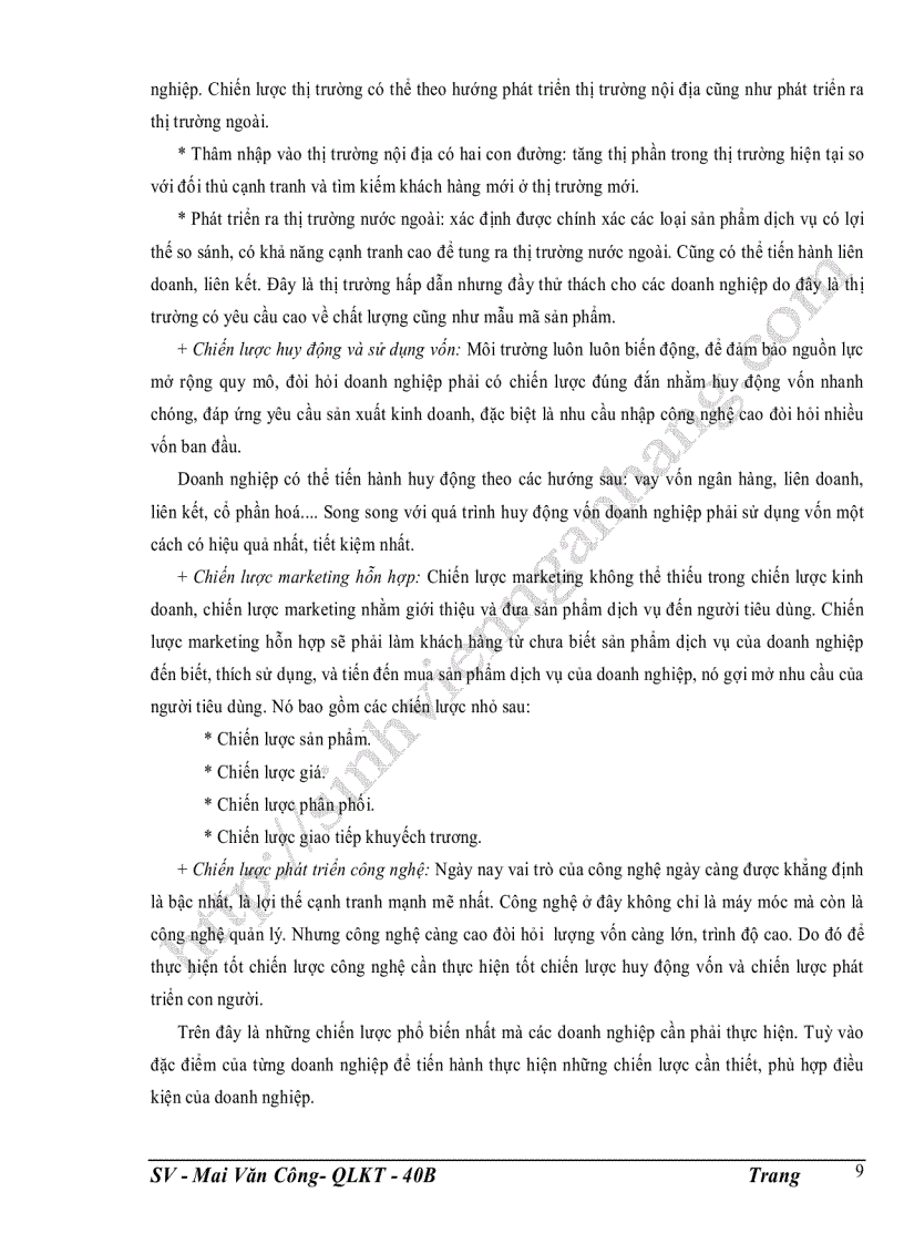 image for page Quản lý chiến lược trong các doanh nghiệp vừa và nhỏ ở Việt Nam hiện nay