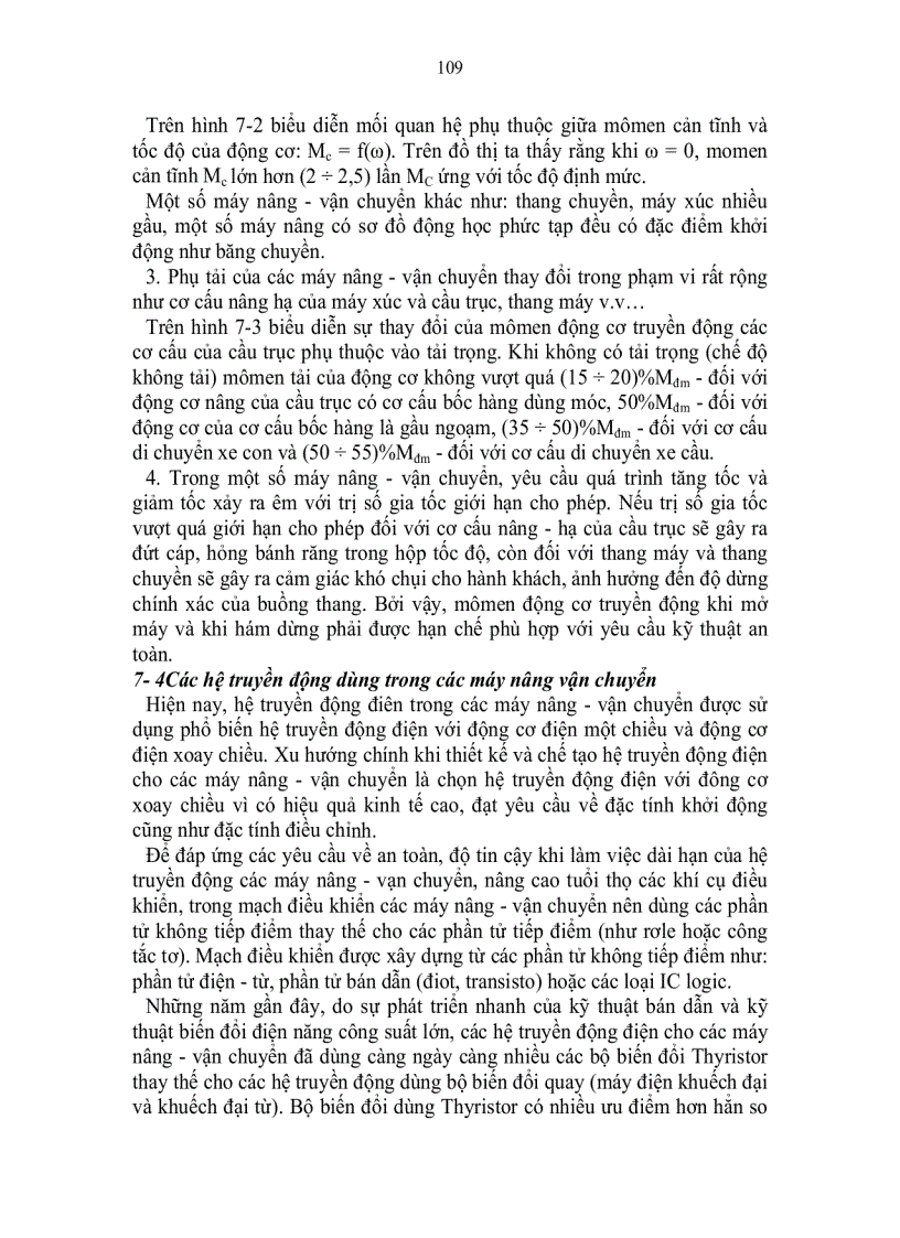 image for page Trang bị điện các máy nâng vận chuyển