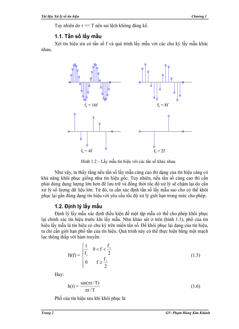 image for page Số hóa tín hiệu lấy mẫu và mã hóa