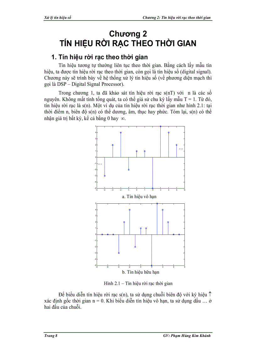 image for page Tín hiệu rời rạc theo thời gian