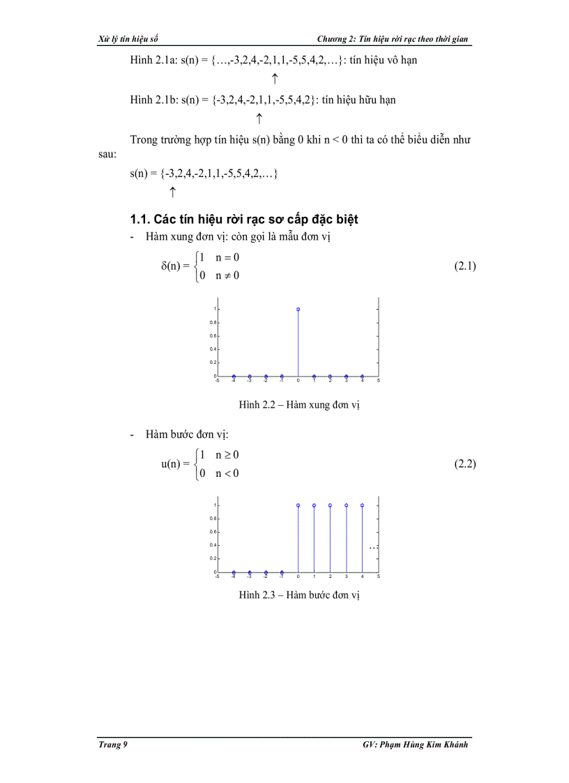 image for page Tín hiệu rời rạc theo thời gian