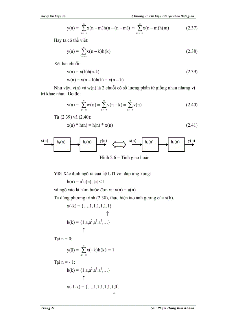 image for page Tín hiệu rời rạc theo thời gian