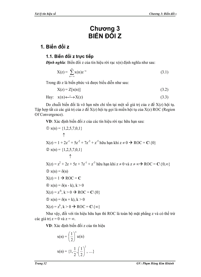 image for page Biến đổi z