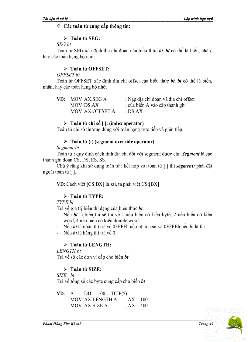 image for page Lập trình hợp ngữ