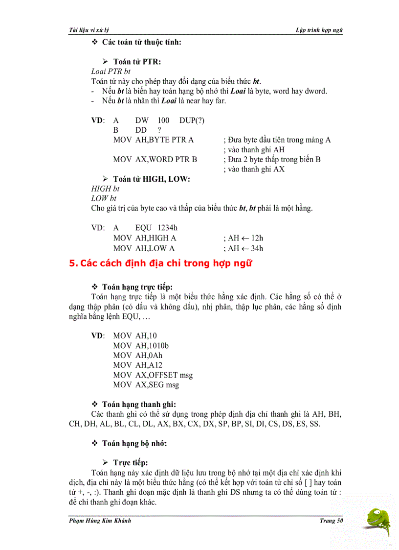 image for page Lập trình hợp ngữ