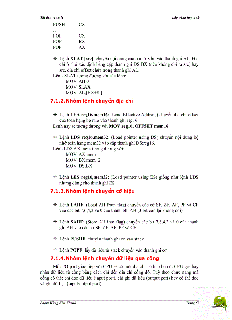 image for page Lập trình hợp ngữ