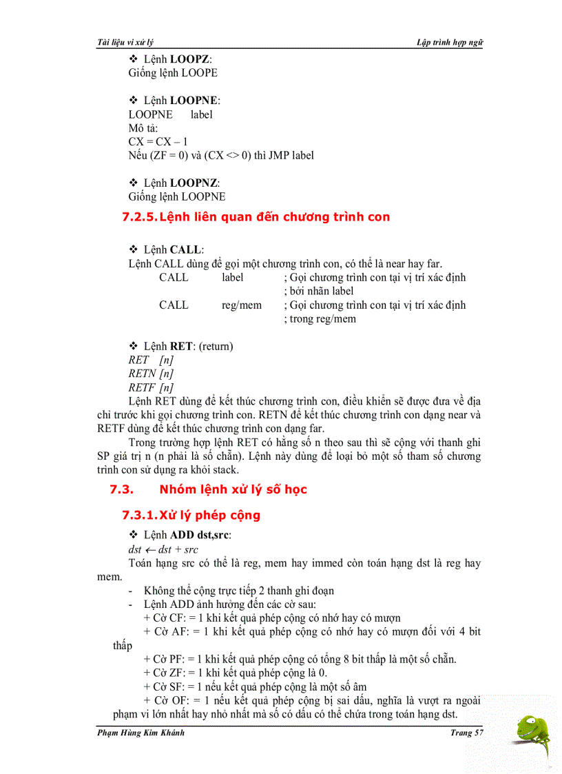 image for page Lập trình hợp ngữ