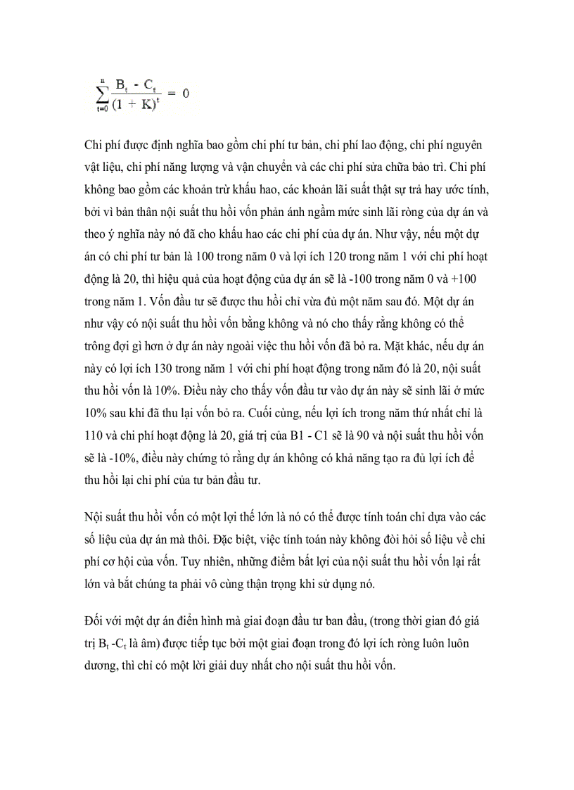 image for page Chiết khấu và các tiêu chuẩn để đánh giá đầu tư 1