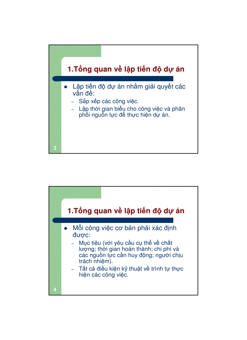 image for page Lập tiến độ dự án