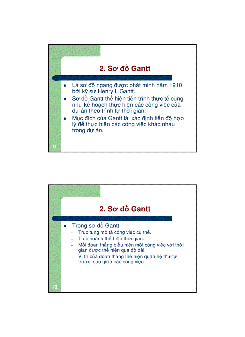 image for page Lập tiến độ dự án