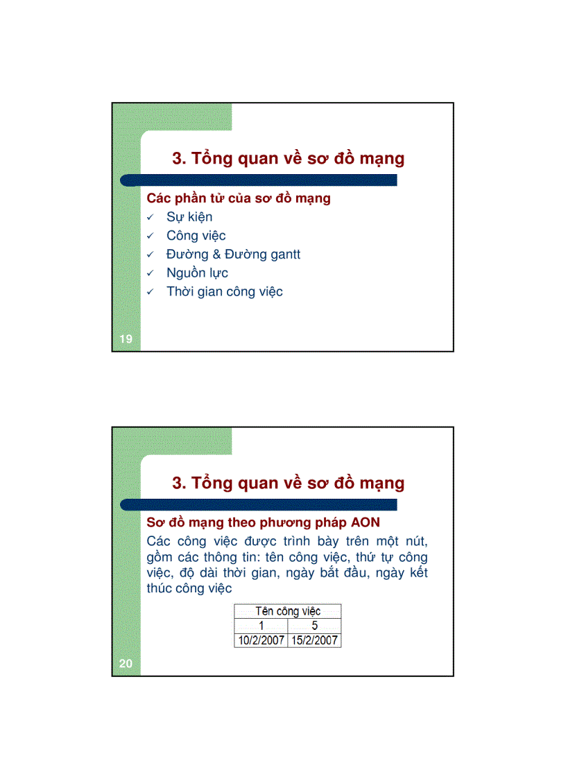 image for page Lập tiến độ dự án