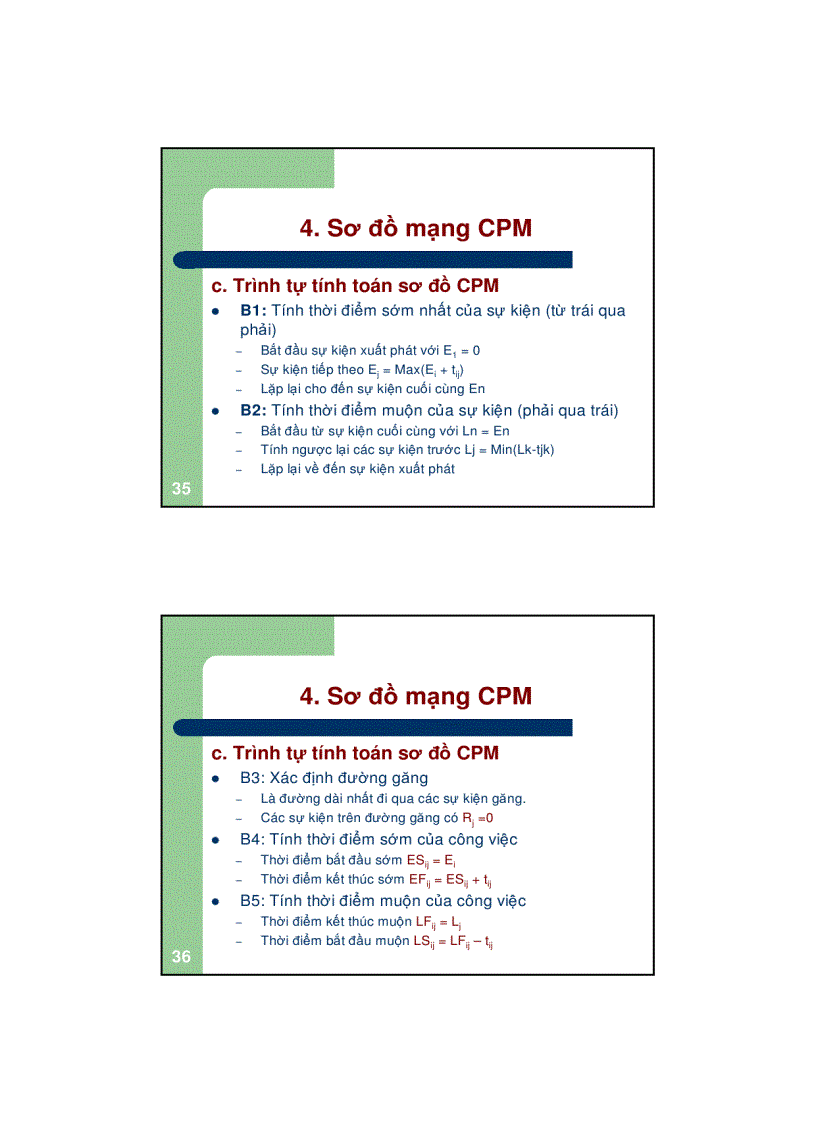 image for page Lập tiến độ dự án