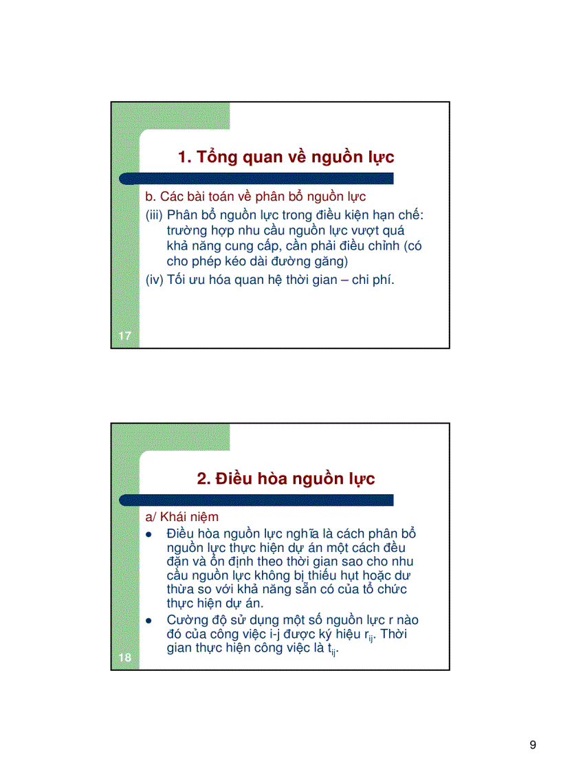 image for page Phân bổ nguồn lực