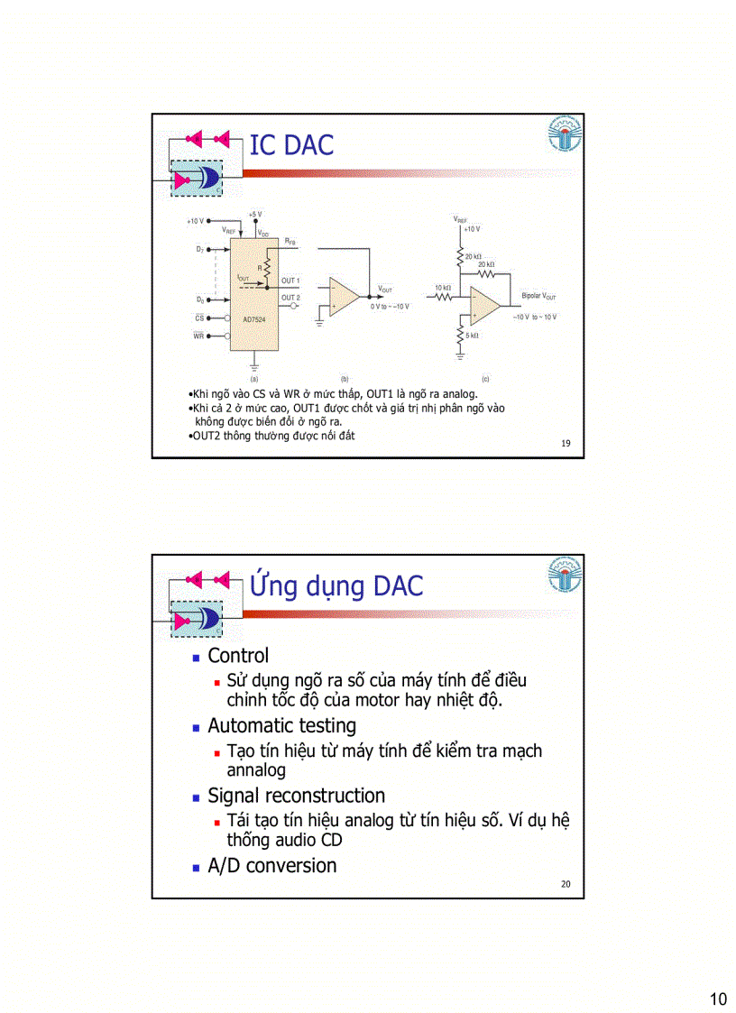 image for page Kết nối với mạch tương tự