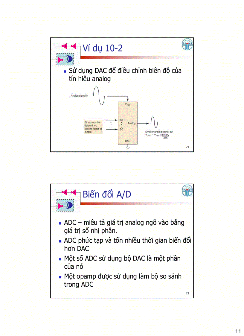 image for page Kết nối với mạch tương tự