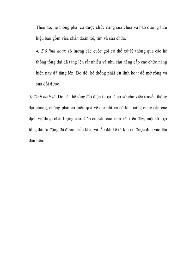 image for page Các chức nǎng của hệ thống tổng đài