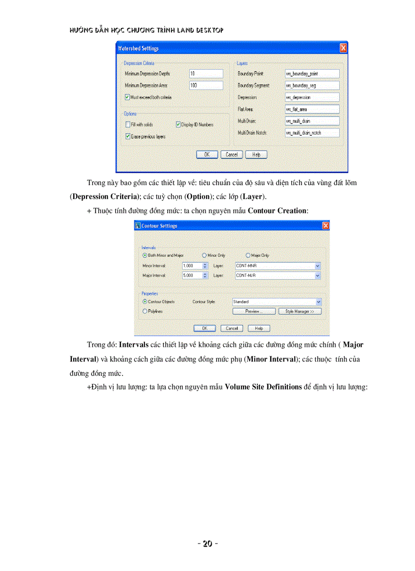 image for page Hướng dẫn sử dụng Autodesk Land 2004