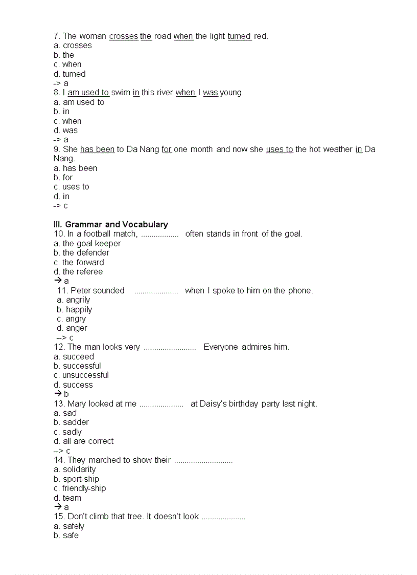 image for page 70 tests level a