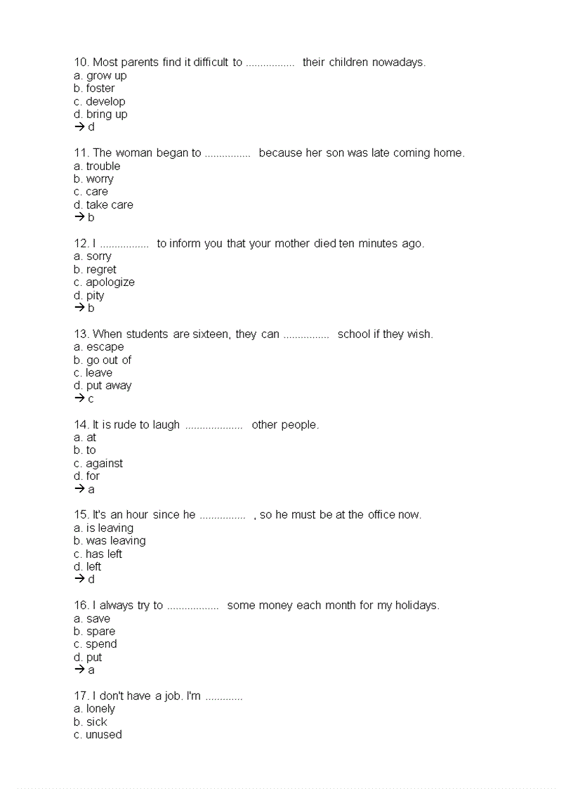 image for page 70 tests level a